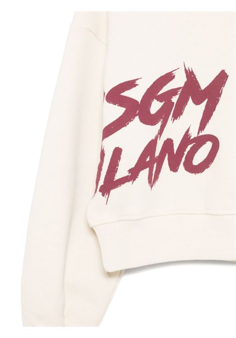 Felpa con logo MSGM KIDS | F5MSJGSW129013